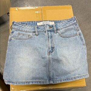 Brandy Melville Light Blue Denim Skirt